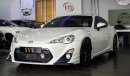 تويوتا 86 GT TRD / Manual Transmission / GCC Specifications