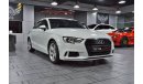 Audi A3 35 TFSI GCC | UNDER WARRANTY