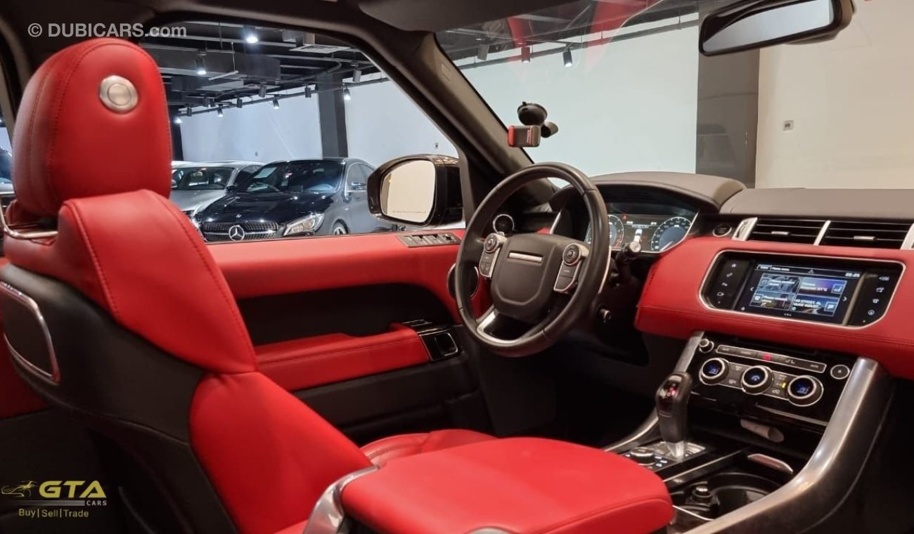 Land Rover Range Rover Sport 2016 Range Rover Sport R Dynamic SC V8, Warranty, Service History, GCC