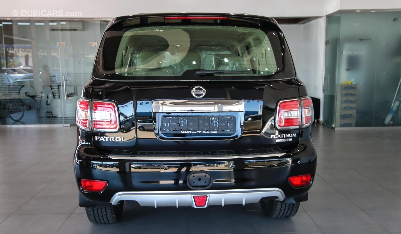 Nissan Patrol Platinum LEالسعر شامل الضريبة