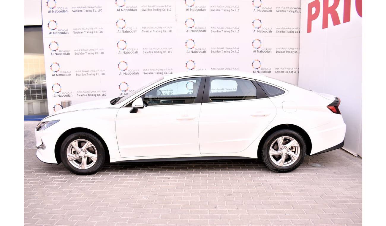 Hyundai Sonata AED 1039 PM | 2.4L GL GCC DEALER WARRANTY