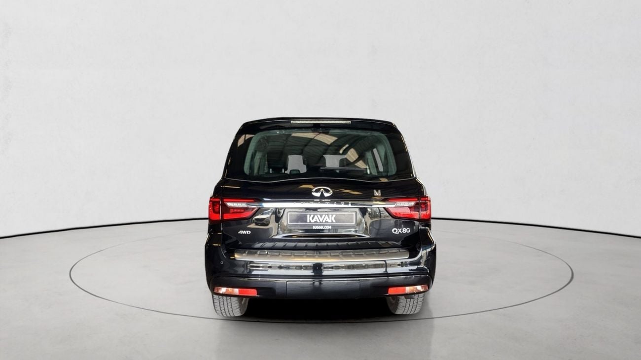 Infiniti QX80 LUXURY PROACTIVE 5.6 8STR 4WD AUTO LUXE PROACTVE TOW | Guaranteed Warranty | 0 Down Payment