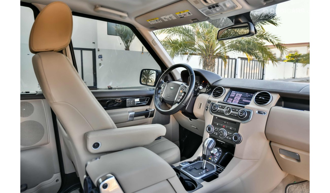 لاند روفر LR4 HSE V8 - Spectacular Condition - GCC - AED 1,520 Per Month - 0% DP