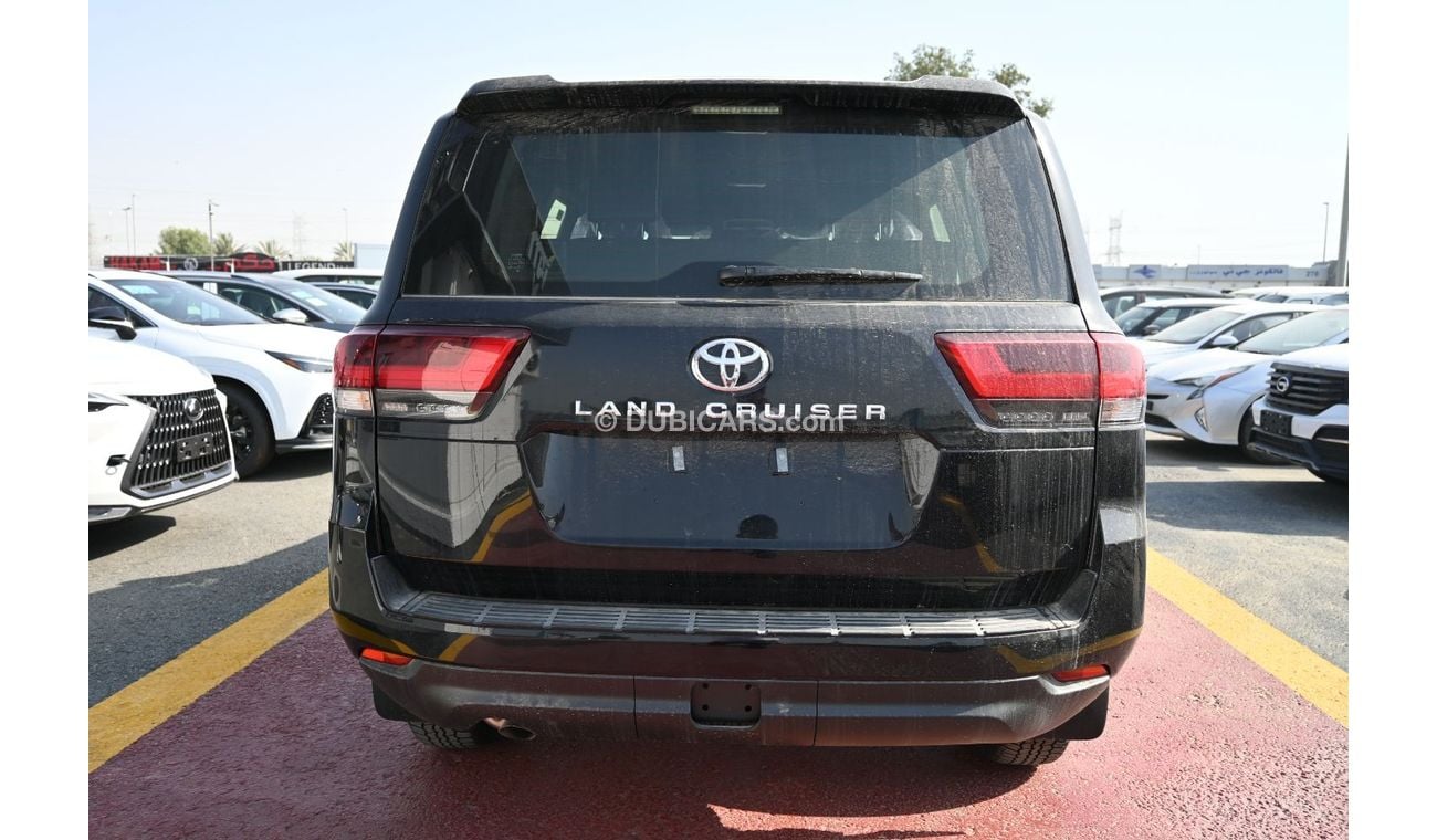 تويوتا لاند كروزر تويوتا لاندكروزر (سلسلة 300) (GRJ 300) 4.0L SUV 4WD 5 Door، Color Black، Model 2022