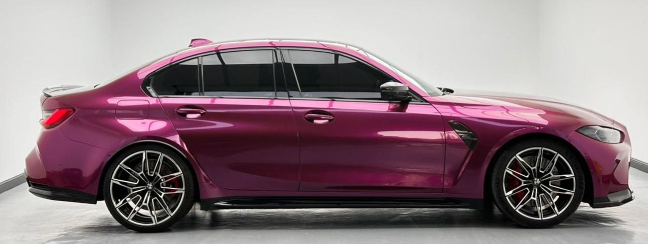 بي أم دبليو M3 2021 BMW M3 Competition, 03/2026 BMW Warranty, BMW Full Service History, Excellent Condition, GCC