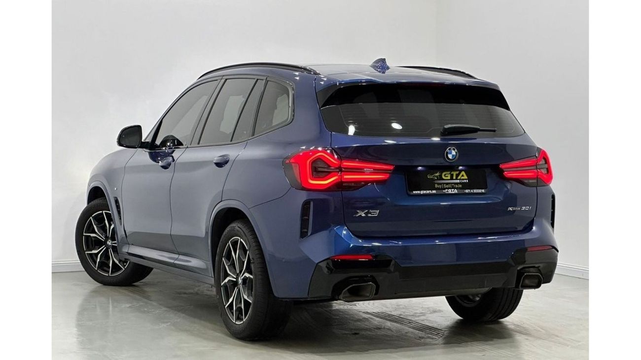 BMW X3 xDrive 30i 2022 BMW X3 XDrive30i M-sport, AUG 2027 BMW Warranty, Service Pack, Fully Loaded, Excelle