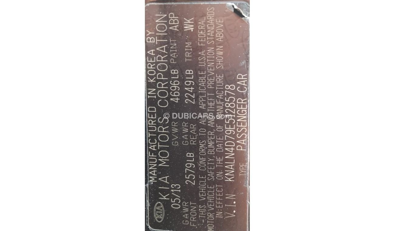 Kia Cadenza EX Kia CADENZA 2014 ( USA_ SPEC) VERY GOOD CONDITION