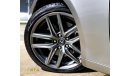 لكزس IS-F 2015 Lexus IS-350 F Sport, Warranty, Service History, GCC