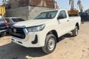 تويوتا هيلوكس diesel ,2.8 liter ,right hand drive ,single cabin ,4wd ,2017 ,only for export available