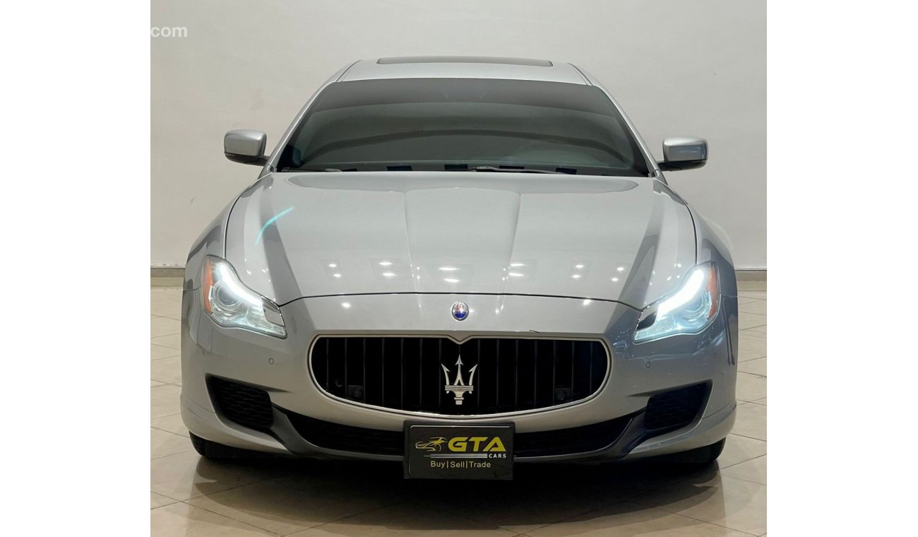 مازيراتي كواتروبورتي 2014 Maserati Quattroporte S Special Edition, Full Service History, Warranty, GCC