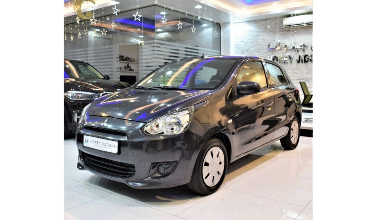 Mitsubishi Mirage AMAZING Mitsubishi Mirage 2014 Model!! in Grey Color! GCC Specs