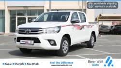 Toyota Hilux 4X2 DUAL CABIN GLS FULLY AUTOMATIC PICKUP 2016 WITH GCC SPECS