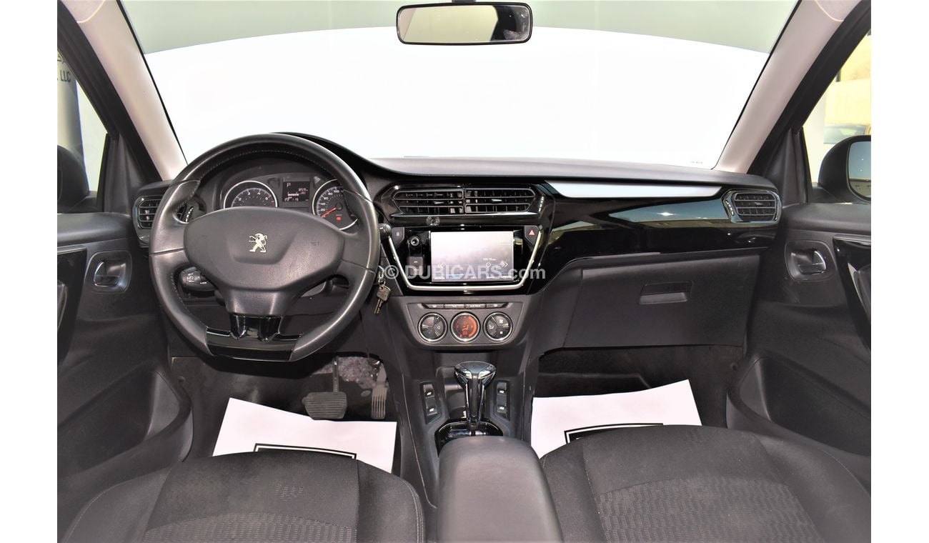 Peugeot 301 1.6L ALLURE 2018 GCC AGENCY WARRANTY UP TO 2023 OR 200,000KM
