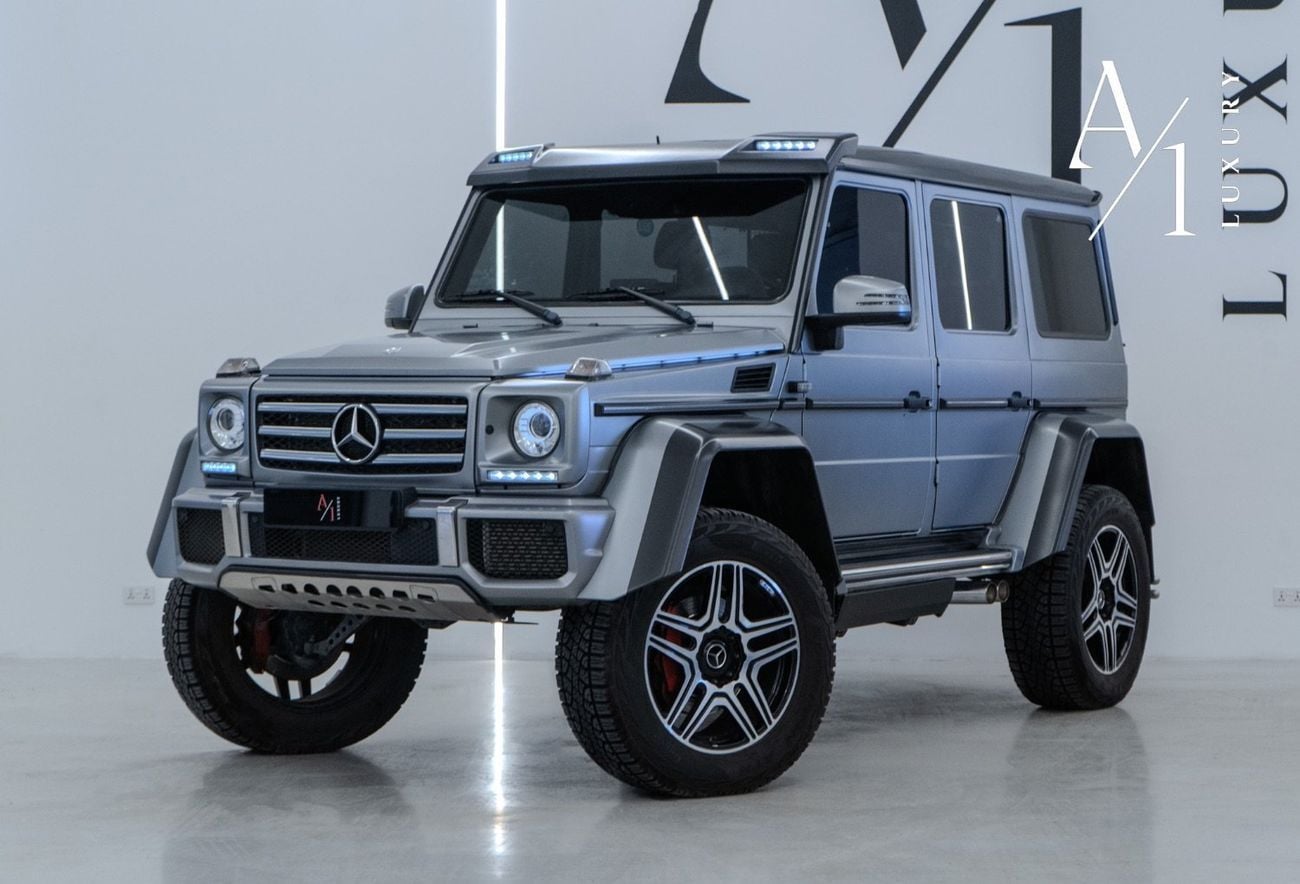 Mercedes-Benz G 500 4X4 2017 Mercedes G500 4x4, Full Service History, Excellent Condition, Carbon Fibre Accents, GCC Spec