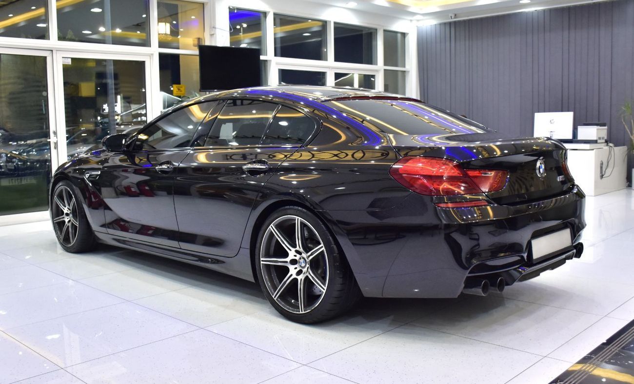 BMW M6 EXCELLENT DEAL for our BMW M6 Gran Coupe ( 2014 Model ) in Midnight Purple Color GCC Specs