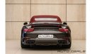 بورش 911 توربو Cabriolet | 2018 - GCC - Under Warranty - Full Service History | 3.8L F6