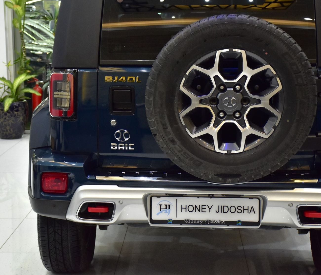 BAIC BJ40 HONOR EXCELLENT DEAL for our BAIC BJ40L ( 2023 Model ) in Blue - Green Color GCC Specs