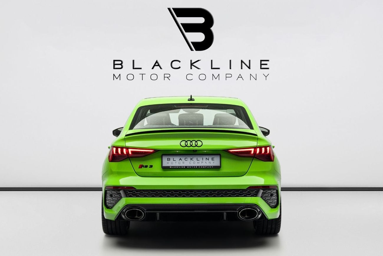 Audi RS3 STD BUY NOW, PAY 2027 | THE BLACKLINE STANDARD | Audi Warranty + Service Contract 2028, GCC, LOW KM'