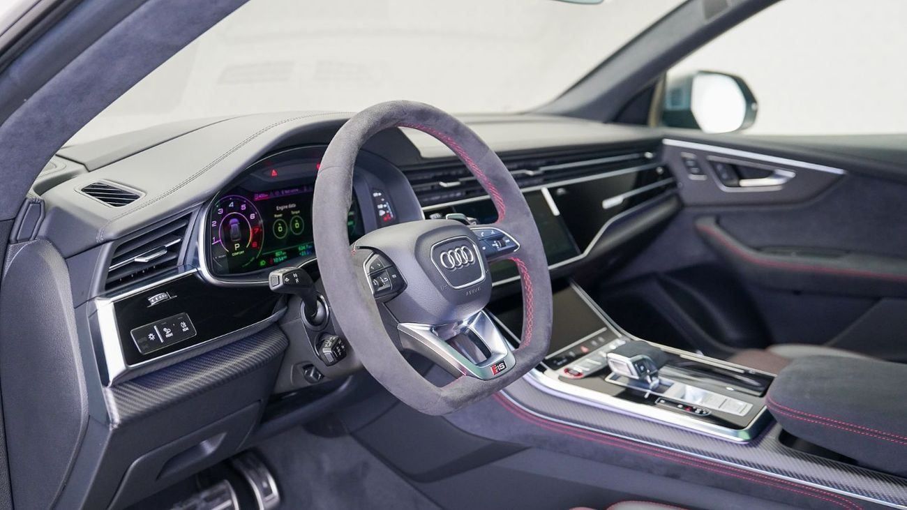 Audi RS Q8 Performance | AED 10,330 PM | Warranty - Service December 2028 | GCC