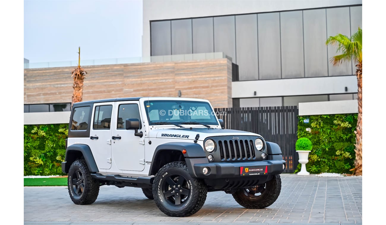Jeep Wrangler Unlimited Big Bear Edition | 2,135 P.M | 0% Downpayment | Full Option | Perfect Condition!