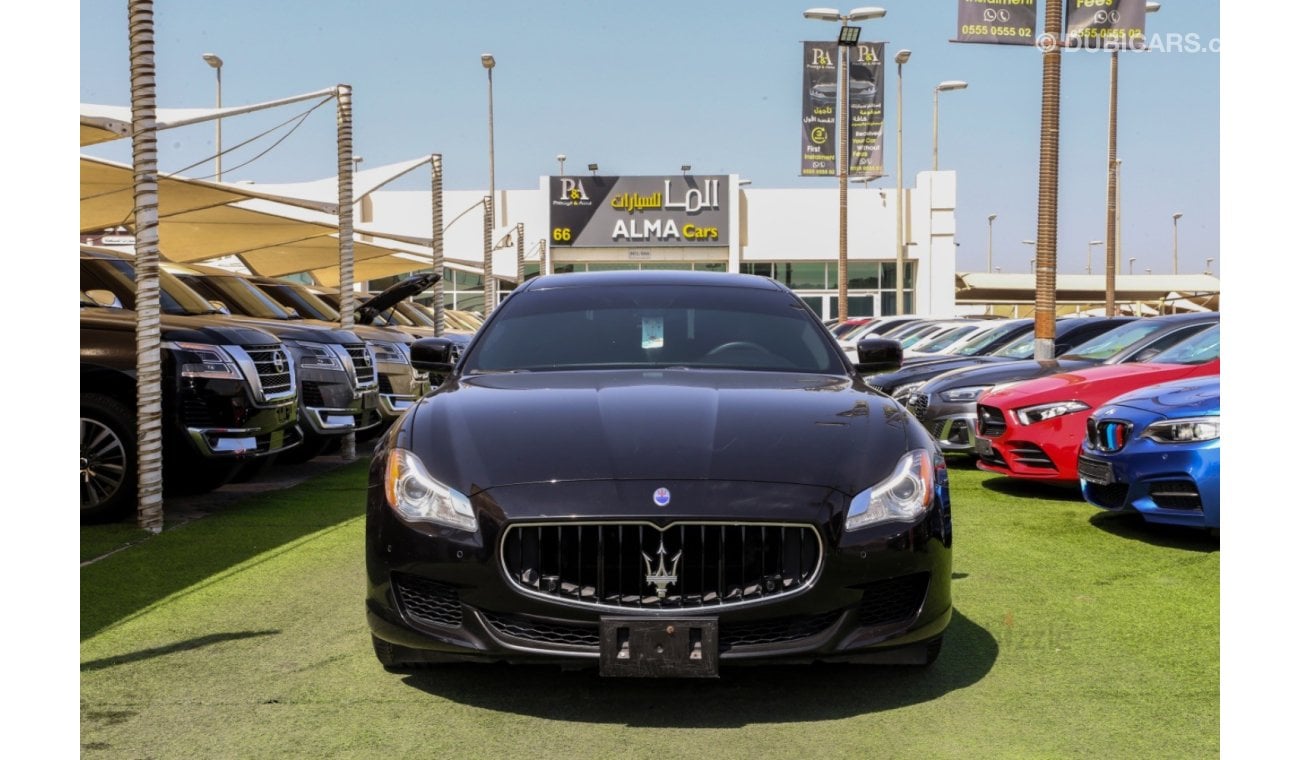 Maserati Quattroporte Gcc first owner under warranty to 6/2022