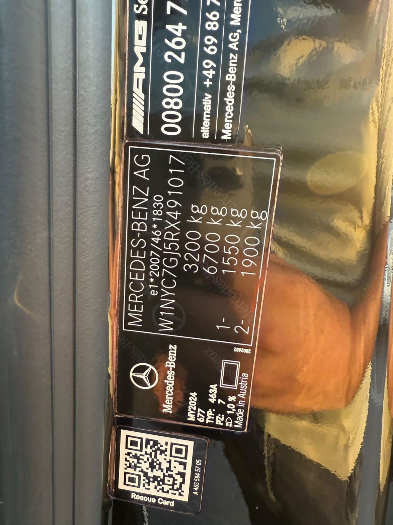 Mercedes-Benz G 63 AMG UNDER WARRANTY FROM GARGASH