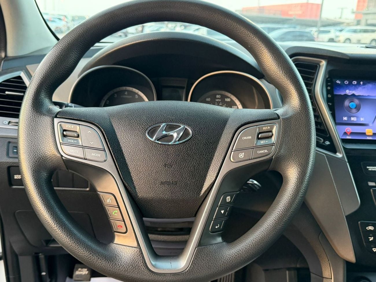 Hyundai Santa Fe imported (number 2), cruise control