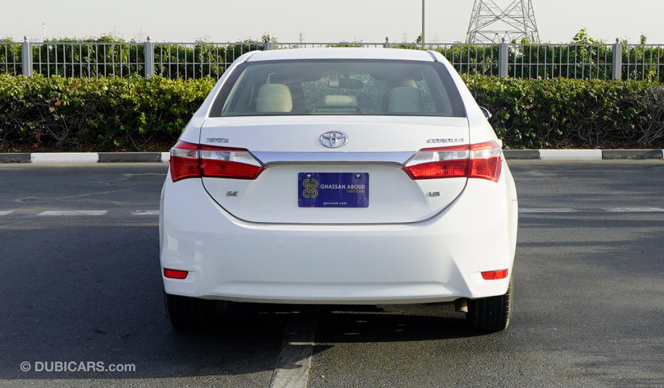 تويوتا كورولا CERTIFIED VEHICLE WITH DELIVERY OPTION; COROLLA 1.6L SE(GCC SPECS)FOR SALE WITH WARRANTY(CODE : 1542