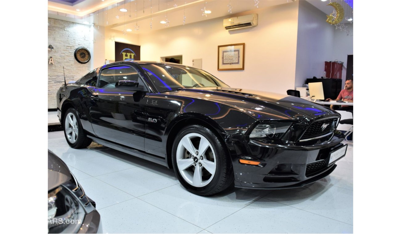 Ford Mustang EXCELLENT DEAL for our Ford Mustang 5.0 GT 2014 Model!! in Black Color! GCC Specs