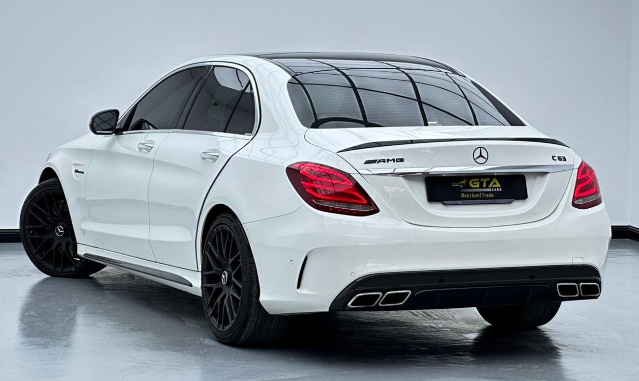 مرسيدس بنز C 63 AMG 2018 Mercedes-Benz AMG C63, 1 Year Unlimited KM Warranty, Excellent Condition