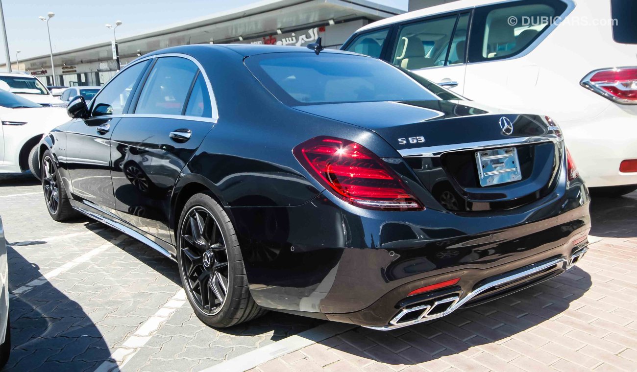 Mercedes-Benz S 550 With S63 AMG Body kit of 2018