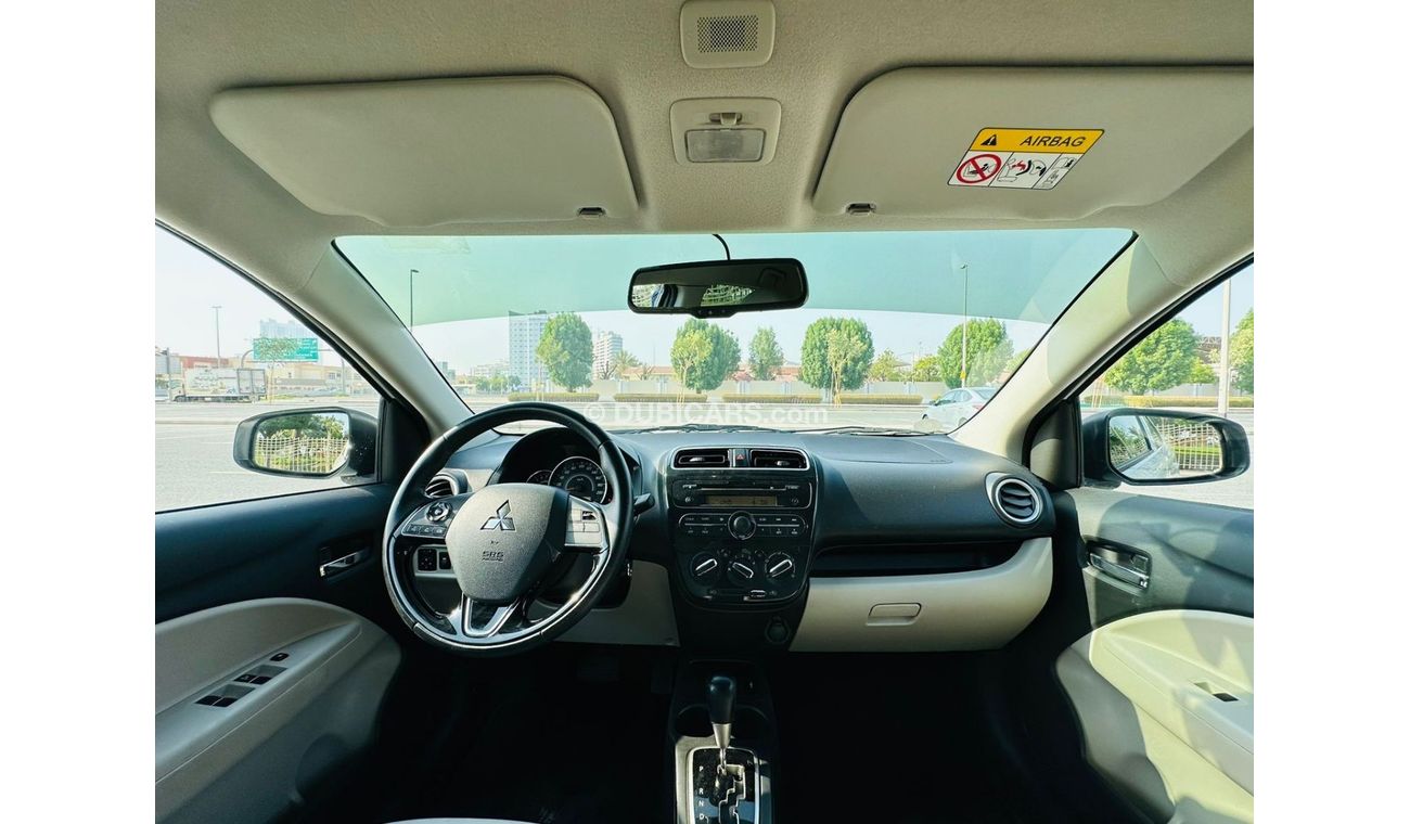 Mitsubishi Attrage GLX Mid LOW MILLEAGE || 550 PM || MITSUBISHI ATTRAGE GLX 1.2 || ORIGNAL PAINT || 0% DP || GCC