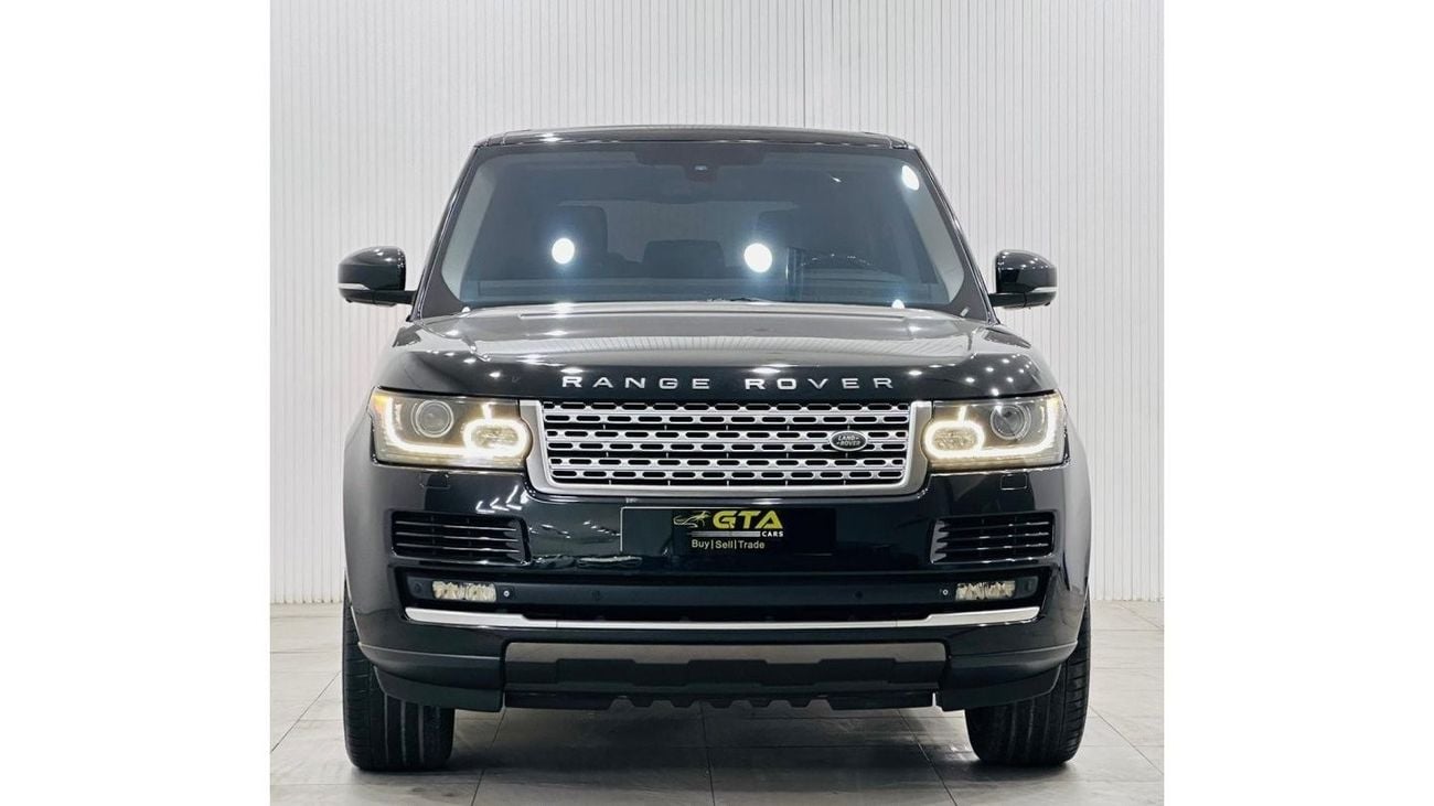 لاند روفر رينج روفر 2015 Range Rover Vogue Supercharged, Full Service History, Fully Loaded, Excellent Condition, GCC