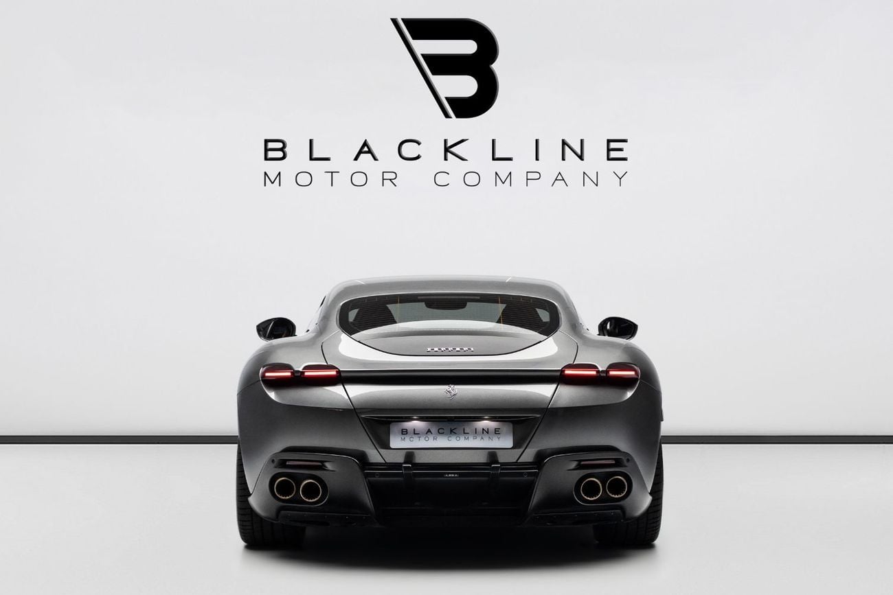 فيراري روما STD BUY NOW, PAY 2027 | THE BLACKLINE STANDARD | Ferrari Warranty + Service Contract, GCC