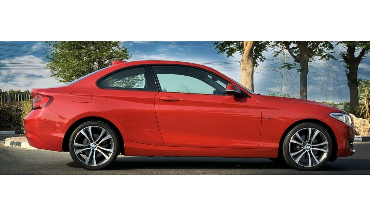 BMW 220i GCC- BMW 220i SPORT - AGENCY MAINTAINED - BANK FINANCE FACILITY -WARRANTY - LOW MILE