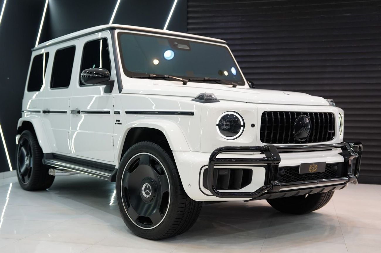 Mercedes Benz G63 AMG STD 2025 Mercedes-Benz G63 AMG Night Package, Carbon Fiber Interior Pack, Two-Tone Leather Interior!!