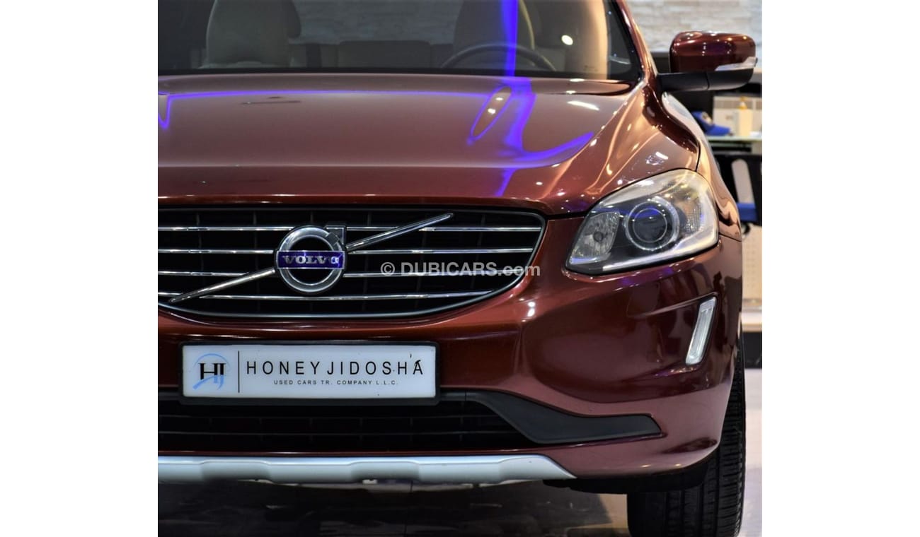 Volvo XC60 AMAZING Volvo XC60 T5 2014 Model!! in Red Color! GCC Specs