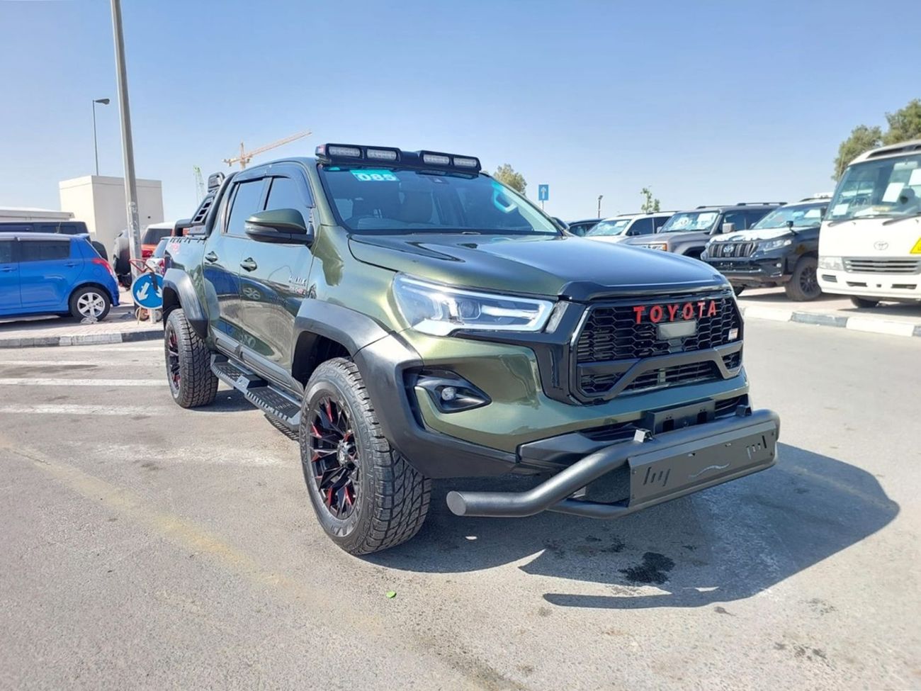 Toyota Hilux (RAMADAN OFFER) TOYOTA HILUX PICKUP RHD 2023 MODEL 2.8 L DIESEL AUTOMATIC(PM91809)
