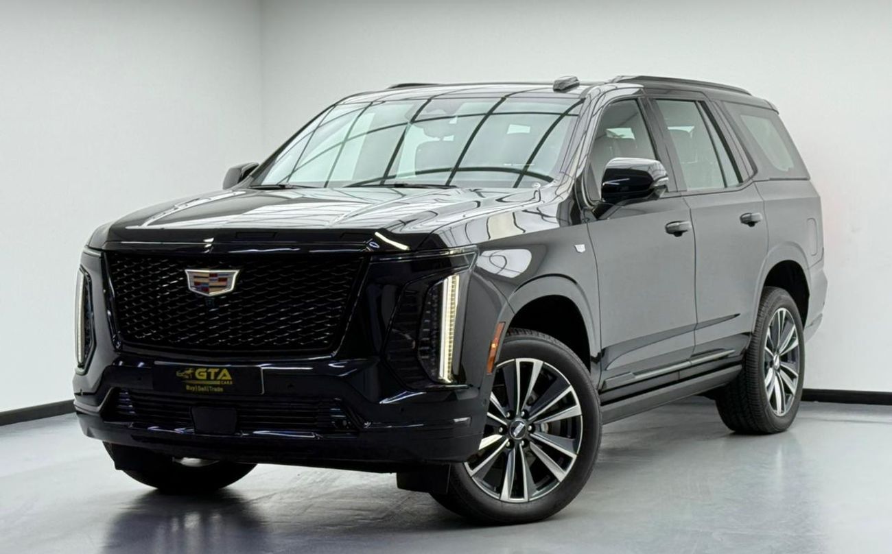 Cadillac Escalade Sport 6.2L 4WD 2025 Cadillac Escalade Sport Black Edition, 4 Years Cadillac Warranty, Very Low Km, G