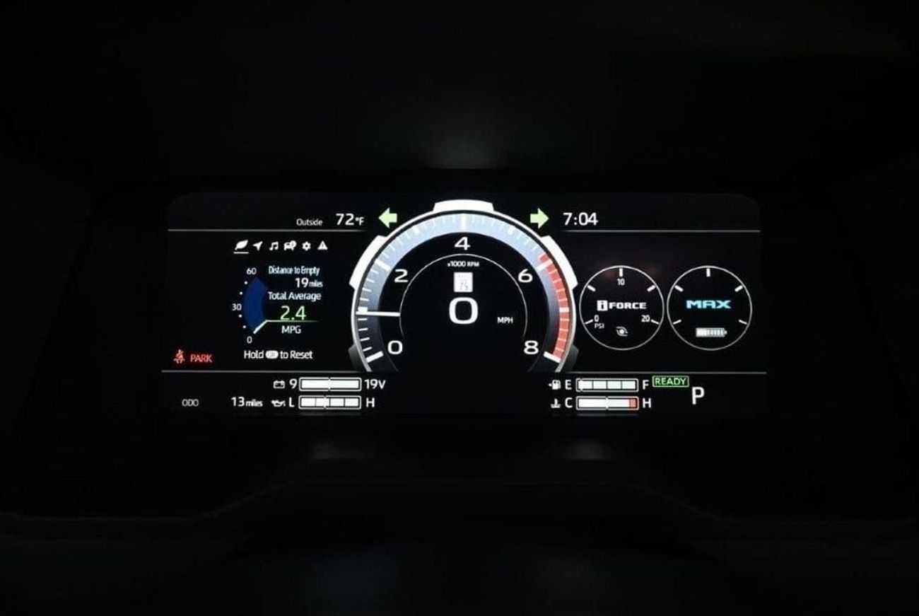 تويوتا سيكويا 2025 SEQUOIA PLATINUM I-FORCE HYBRID V6 3.5L 4WD 7-SEATER AT