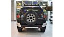 Toyota FJ Cruiser EXCELLENT DEAL for our Toyota FJ Cruiser 2012 Model!! in Black Color! GCC Specs