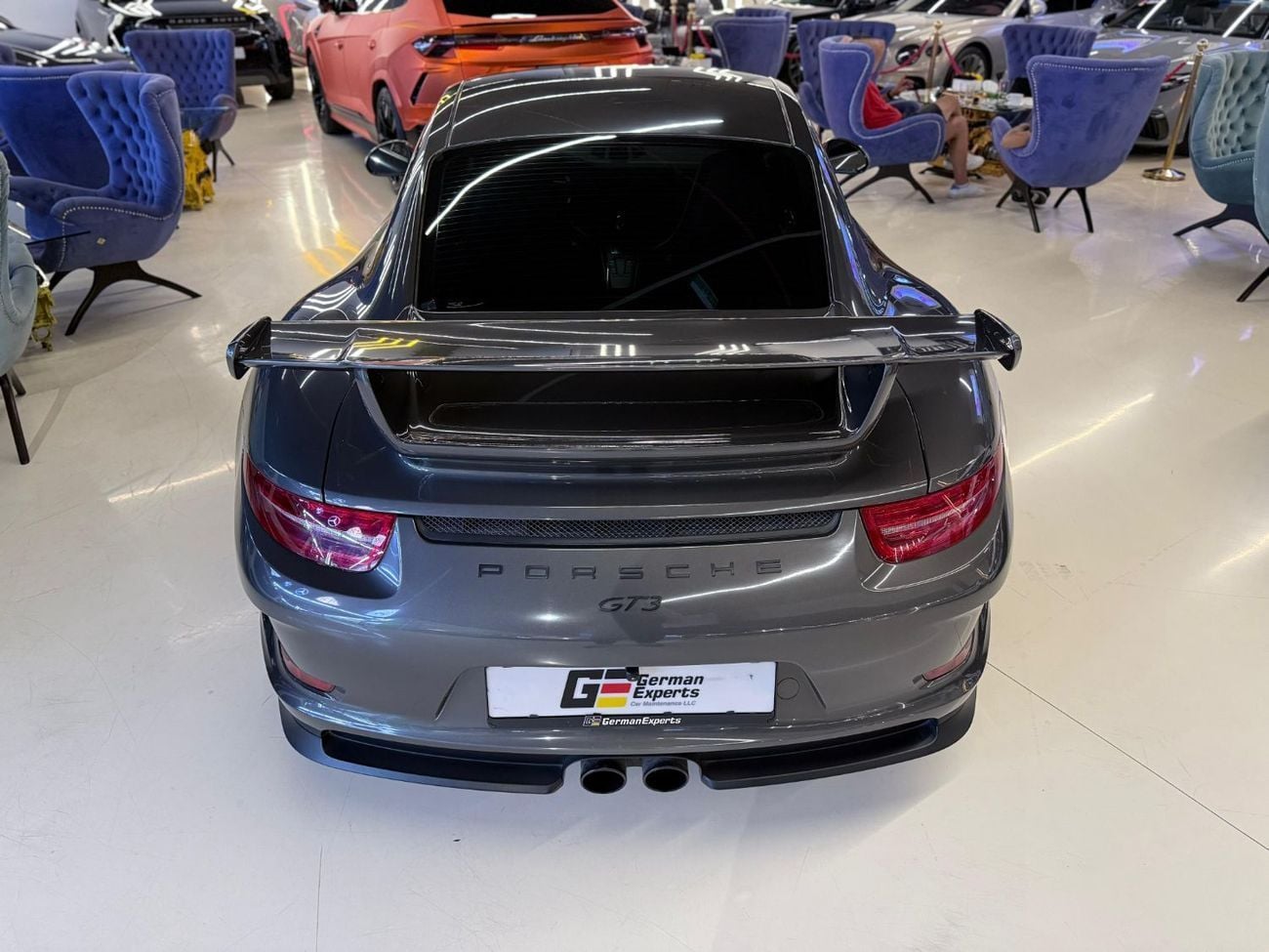 Porsche 911 GT3 3.8L (492 HP) 2015 PORSCHE 911 GT3 - GCC - WARRANTY From Dealership till 2027 - Full Service His