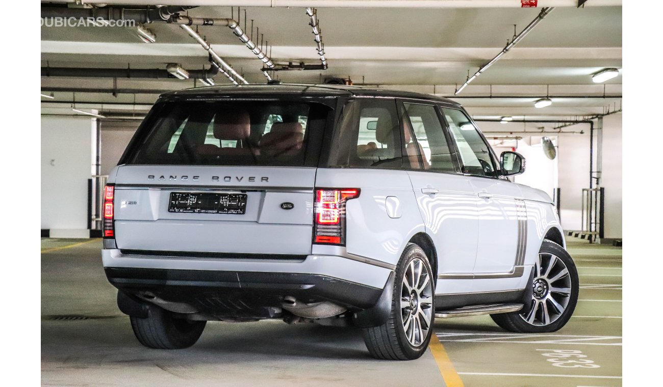 Land Rover Range Rover Vogue HSE 2015 GCC under Agency Warranty with Zero Down-Payment.