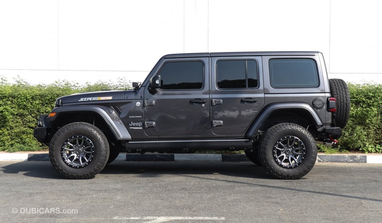 Jeep Wrangler SAHARA UNLIMITED JEEPERS EDITION / GCC Specifications