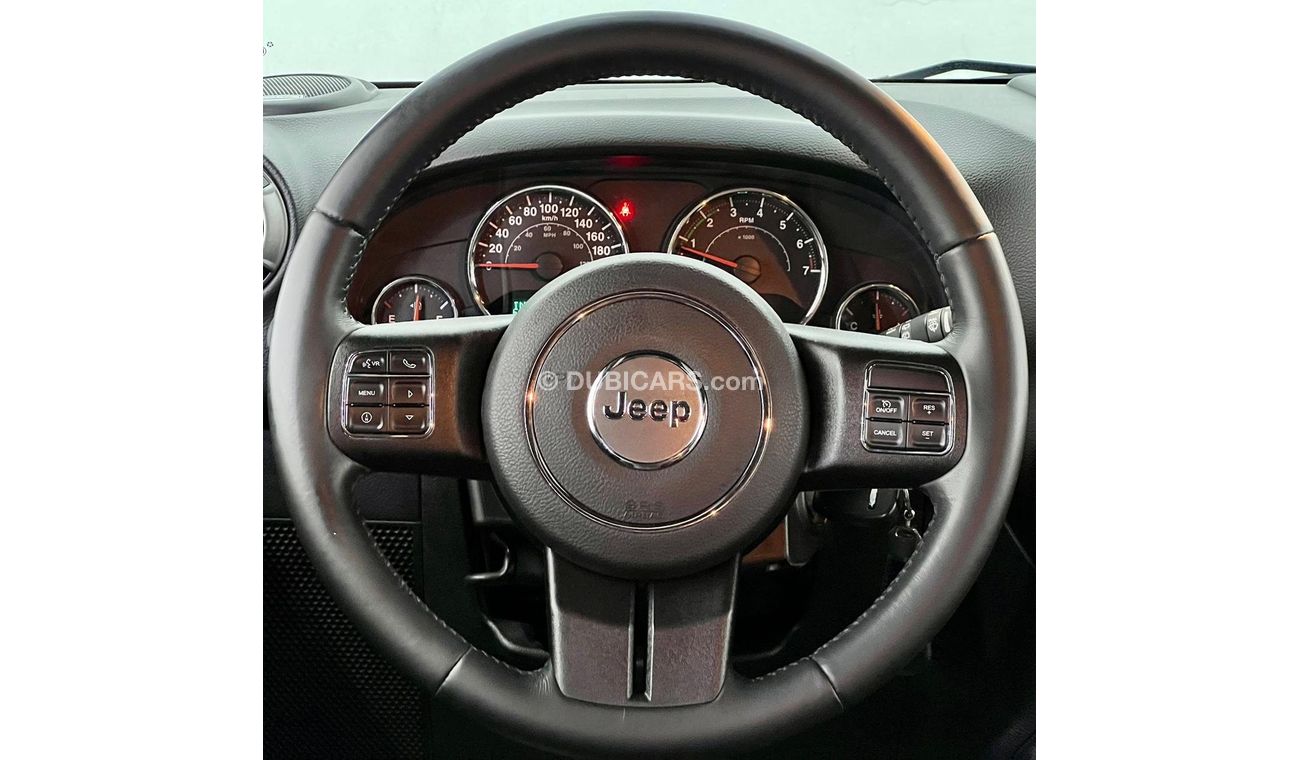 جيب رانجلر انليميتيد ويليز ويلير 2017 Jeep Wrangler Unlimited Willys, Warranty, Service History, GCC