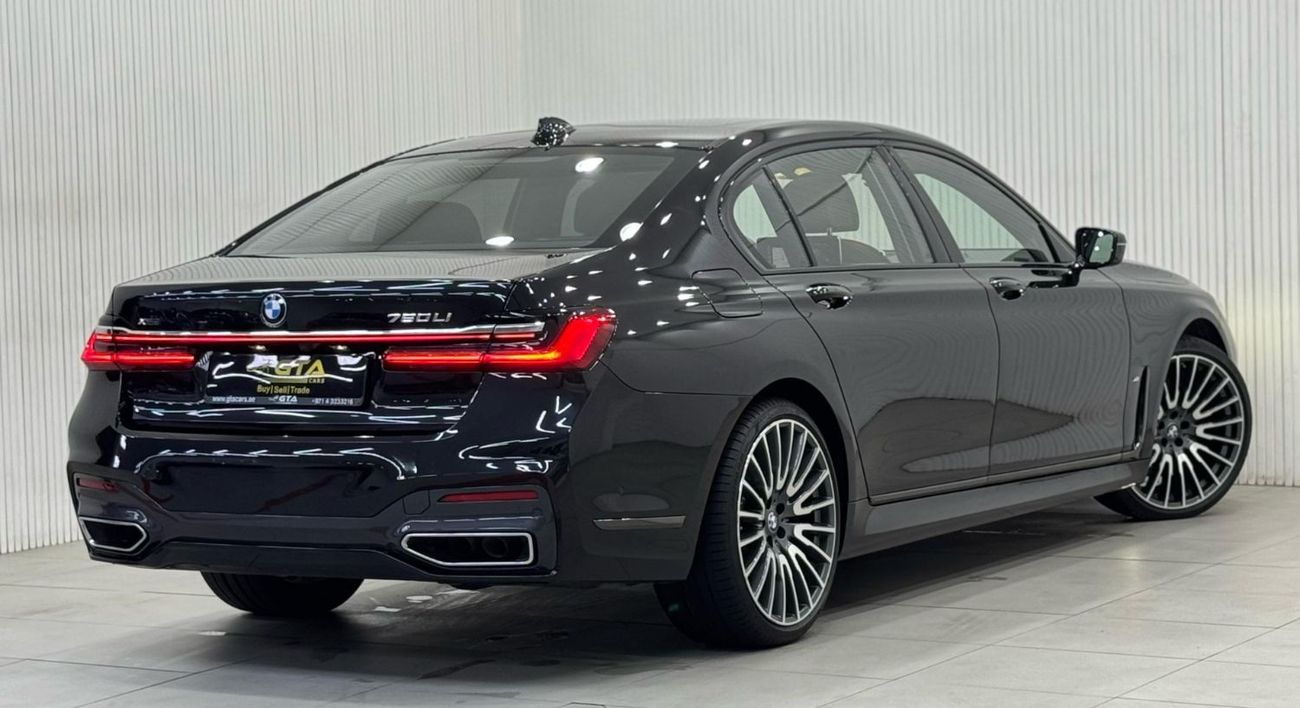 BMW 750Li M Sport 4.4L (523 HP) 2021 BMW 750Li xDrive M-Sport, 2026 BMW Warranty + Service Pack, Fully Loaded,