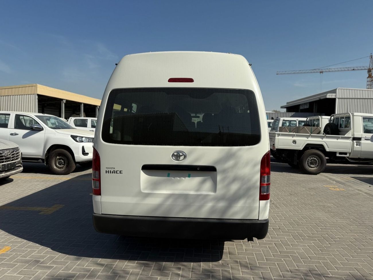Toyota Hiace 2026 Toyota Hiace STD 16-Seater High-Roof Mid-Option 2.5L 4-Cyl Diesel M/T RWD Only For Africa