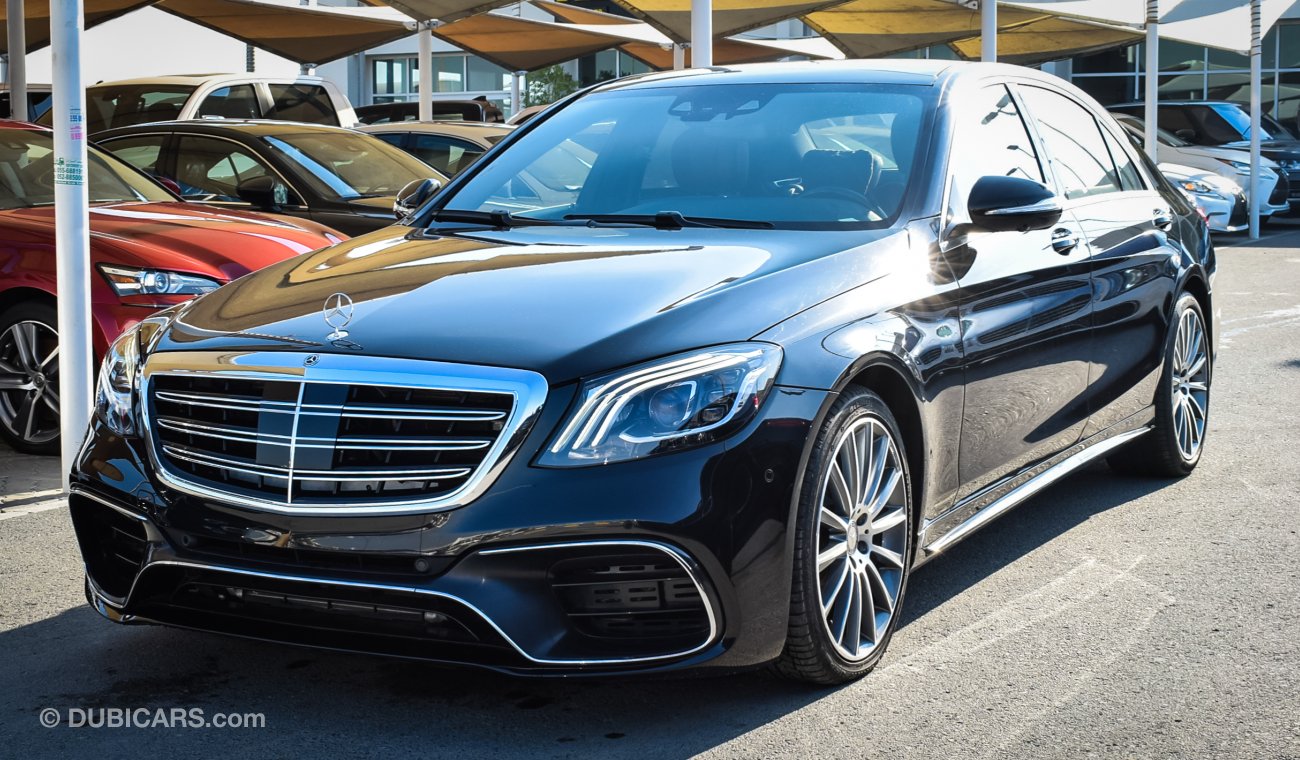 مرسيدس بنز S 550 AMG Kit، ضمان شامل مجاني لمدة سنة علي جميع السيارات