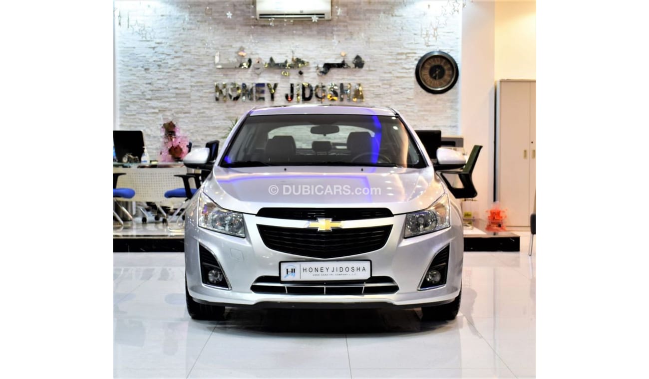 Chevrolet Cruze ORIGINAL PAINT ( صبغ وكاله ) Chevrolet Cruze LT Hatchback 2013 Model!! in Silver Color! GCC Specs