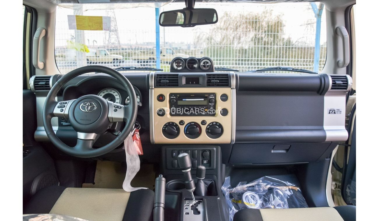 تويوتا إف جي كروزر TOYOTA FJ CRUISER 4.0L PETROL FINAL EDITION 2023 | AVAILABLE FOR EXPORT